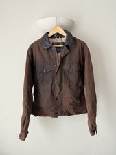 Barbour drover wax jacket small