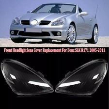 UK 2pcs Front Headlight Lens