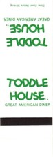 Toddle House Great American Diner Vintage Matchbook Cover