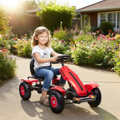 Children pedal kart - go, w/