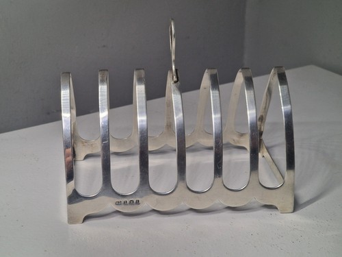 Antique sterling silver toast - antique,