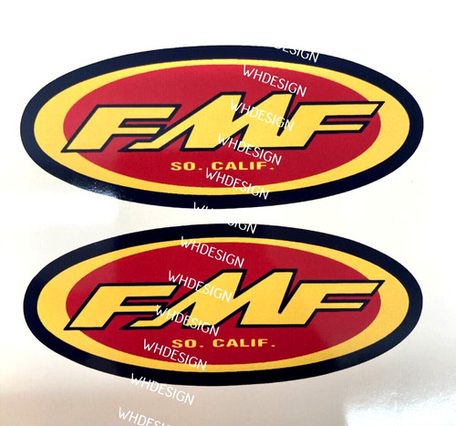 Fmf exhaust stickers - exhaust, x2