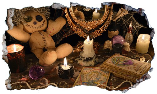 Voodoo hoodoo black magic - voodoo,