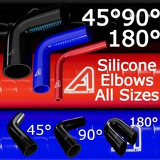 45 90 180 Degree Silicone Elbow Hose Pipe Bend  Turbo Air Water Intercooler