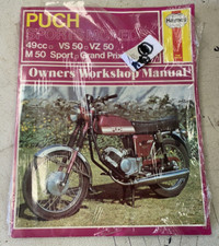Puch 49cc VS50 / VZ50 / M50 Haynes Owner Workshop Manual - New In Shrink Wrap