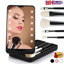 New LED Light Makeup Brush Set