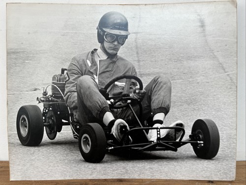 Vintage karting photo - go,