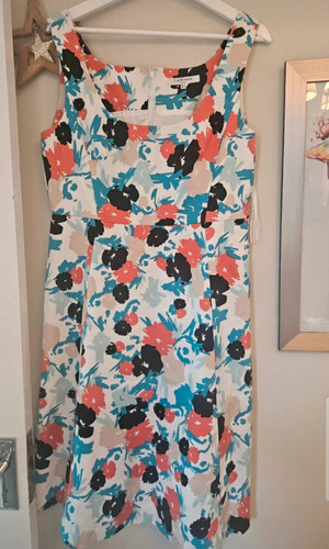 Bennett line floral - a-line,