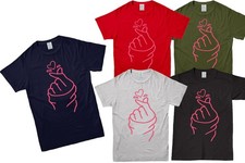 Finger Heart Sign Kpop Love