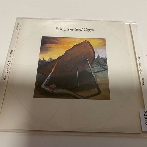 Sting the soul cages cd - cages, (cd