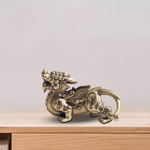 Feng shui brass qilin kylin - shui,