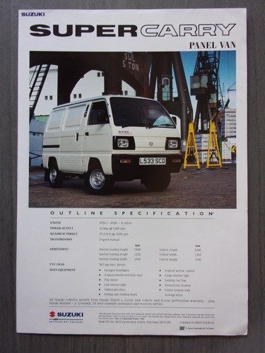 Suzuki super carry panel - panel, van