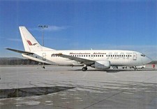 MAT-Macedonian Airlines Boeing 737-3H9 Z3-AAA c/n 23416 /1175  Airplane Postcard