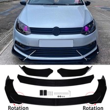 Gloss Front Bumper Lip Spoiler