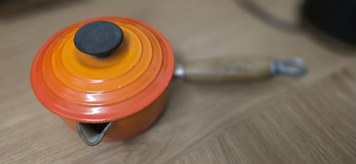Creuset saucepan orange - le,