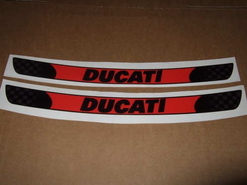 Ducati black red vinyl - ducati,