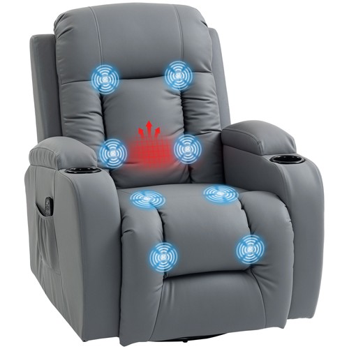 Homcom massage recliner chair - homcom,