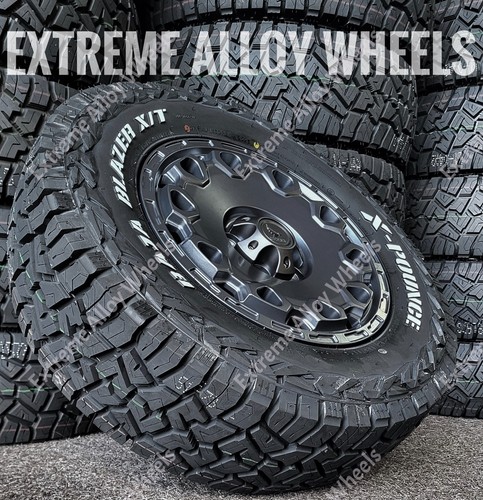 Grey at9 alloy wheels - wheels, fits