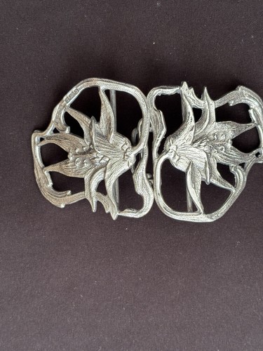 Victorian solid silver nurses