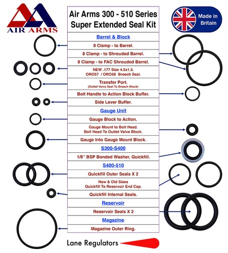 Air arms super - air, seal