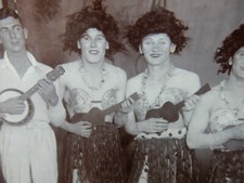 ART DECO NAVY  DRAG  QUEENS