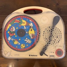 National SG-503N Compact Record Player Turntable Vintage Retro from Japan F/S