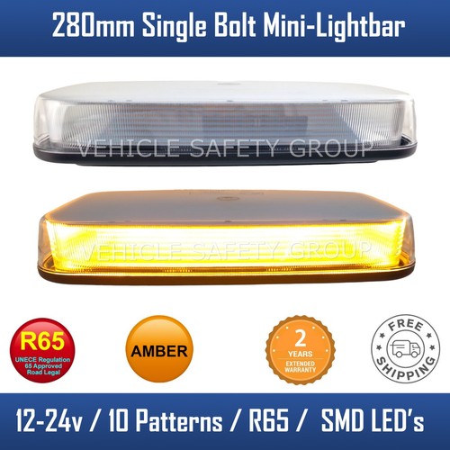 Amber led light bar bolt - light,