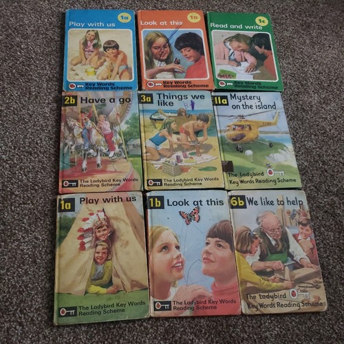 Ladybird job lot - 9, words