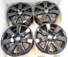 4X BLACK GENUINE VW GOLF MK 5
