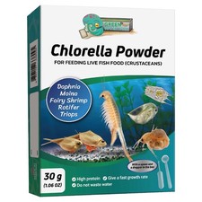 Concentrated Chlorella Powder for Feeding Crustaceans- Daphnia, Moina, Rotifer..