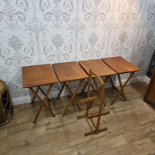 Vintage set oak wood - set,