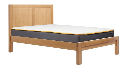 Solid real oak - real, bed