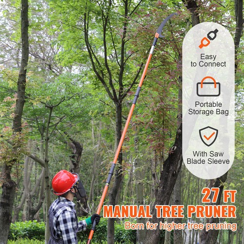 Manual pole saw extendable - manual,
