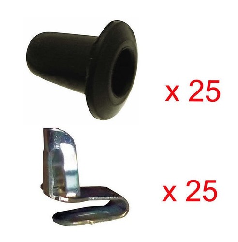 Door panel trim clips - door,