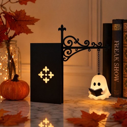 1pc library lantern decorative - library, lantern-decorative