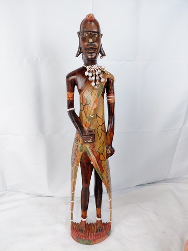 Large african wooden - african,