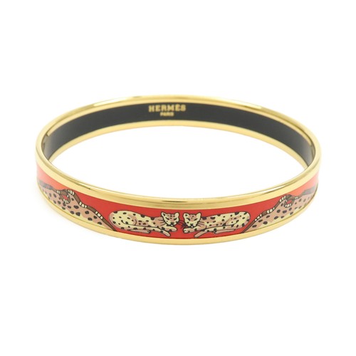 Hermes email bangle gold - hermes,