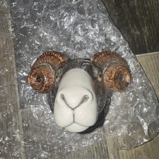 Quail Ceramics Ram Sheep Head
