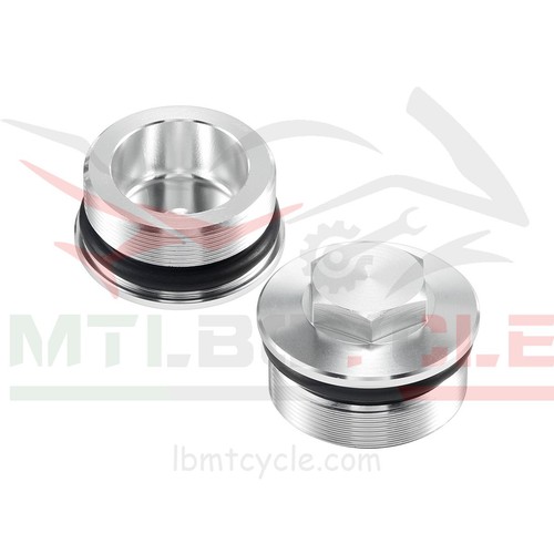 Preload fork caps - caps, bolts