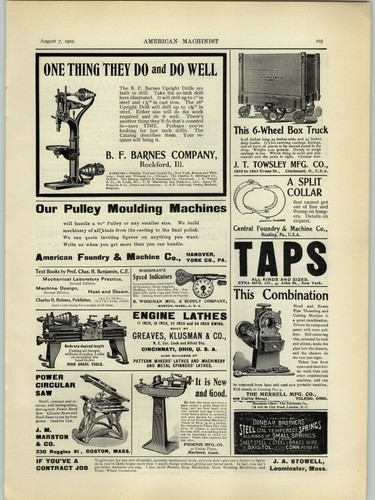 1902 paper towsley - ad, wheel