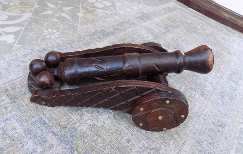 Large vintage hand carved - vintage,