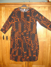 Stunning 158C Italian  Cotton Cocoon Dress - Size XL