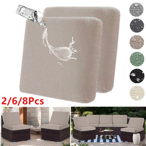 8pcs stretch patio cushion - 2/6/8pcs,