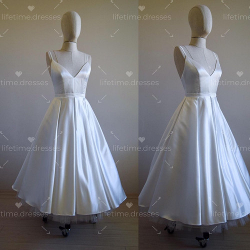 Vintage wedding dresses - wedding, tea