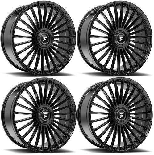 Gloss black wheels - black,