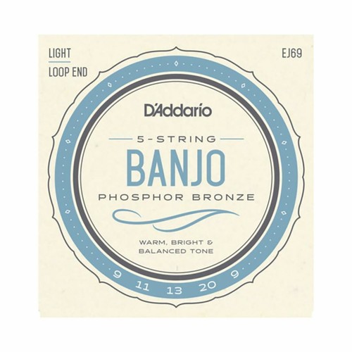 Banjo strings addario ej69 - banjo,