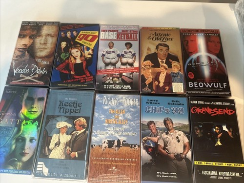 Vhs cult movie lot - 10,