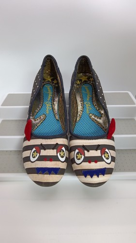 Irregular choice striped shoes - striped,