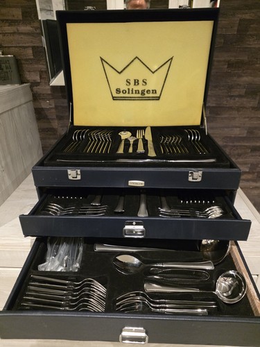 Vintage sbs solingen 70pc gold - vintage,