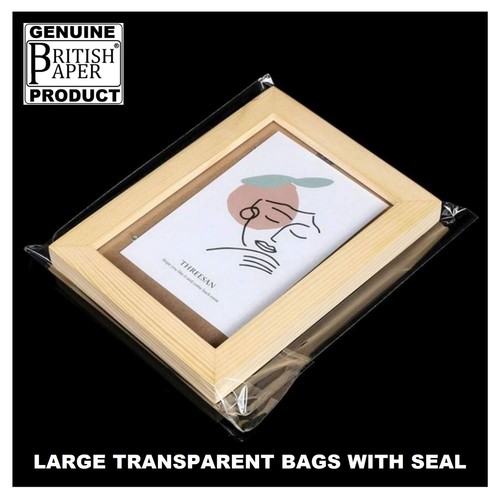 Clear self seal cello gift - self,